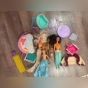 Colorful Doll Collection with Accessories
